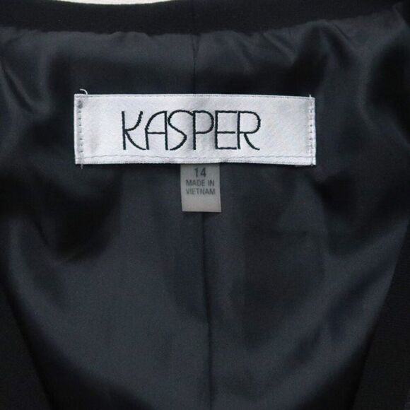 KASPER 3/4 Sleeve Blazer Size 14 - Picture 2 of 8